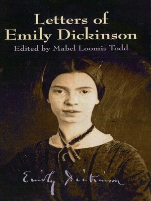 cover image of Letters of Emily Dickinson